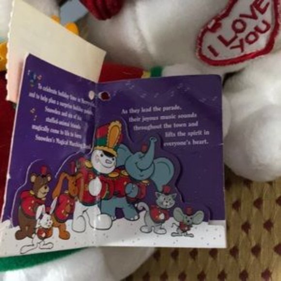 VTG & NEW📌Commonwealth 2 Snowden Raggedy Andy & Ann Plush Snowmen 1999 - Picture 8 of 12